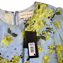 Load image into Gallery viewer, NWT Sachin &amp; Babi Sky Citrine Floral Bianca Gown Dress
