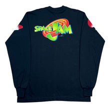 Load image into Gallery viewer, Vintage 1996 Space Jam Tune Squad Monstars Big Print Movie Promo Long Sleeve Tee
