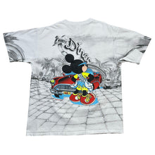 Load image into Gallery viewer, Vintage Disney Mickey Mouse Mickey’s Diner Florida AOP Tee
