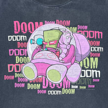 Load image into Gallery viewer, Vintage 2002 Invader Zim Doom TV Show Promo Long Sleeve Tee
