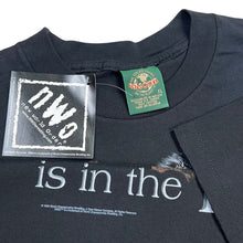 Load image into Gallery viewer, NWT Vintage 1998 WCW NWO Wolfpac Is In The House Wrestling Tee
