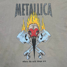 Load image into Gallery viewer, Vintage Metallica Burn Your Fingers Wild Things Pushead Band Tee
