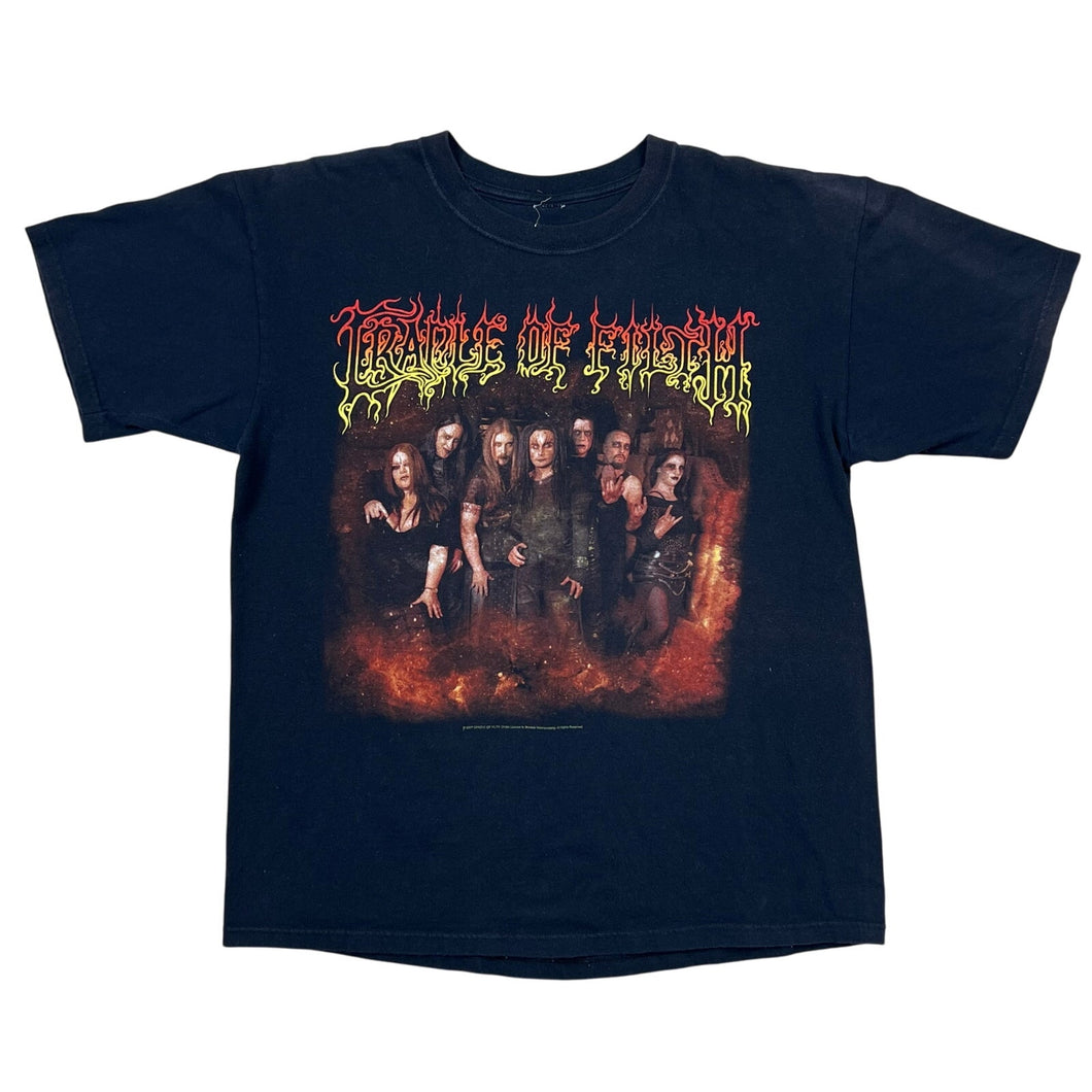 2007 Cradle Of Filth Tourniquet Tightening The Grip Tour Tee