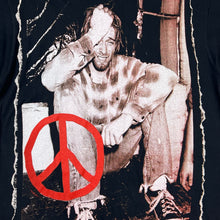 Load image into Gallery viewer, Vintage Kurt Cobain Stressed Peace Life Euro Bootleg Tee
