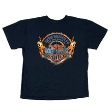 Load image into Gallery viewer, 2014 Harley Davidson Biker Babes Silhouette Pocono Mountains Motorcycle Tee
