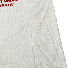 Load image into Gallery viewer, Vintage No Smoking Don’t Exhale Ringer Tee
