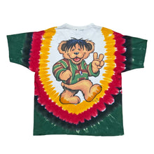 Load image into Gallery viewer, Vintage 1999 Liquid Blue Grateful Dead Rasta Bear Tie Dye Band Tee
