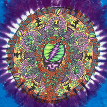 Load image into Gallery viewer, Vintage 2000 Liquid Blue Grateful Dead Celtic Mandala Tie Dye Tee
