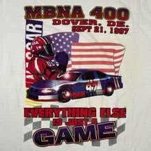 Load image into Gallery viewer, Vintage 1997 MBNA 400 Everything Else Is Just A Game NASCAR Tee
