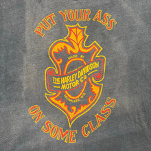 Load image into Gallery viewer, Vintage 1980s Harley Davidson Put Your Ass On Some Class Motorcycle Tee
