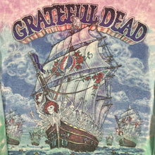 Load image into Gallery viewer, Vintage 2001 Liquid Blue Grateful Dead Ship Of Fools Long Sleeve Tie Dye Tee
