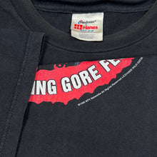 Load image into Gallery viewer, Vintage 1998 MTV Celebrity Deathmatch Announcers Gore Fest TV Show Promo Tee
