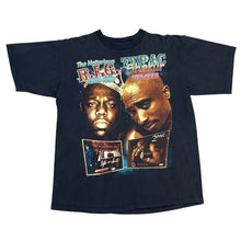 Load image into Gallery viewer, Vintage Notorious B.I.G. Tupac Shakur Miss You Memorial Parking Lot Bootleg Rap Tee
