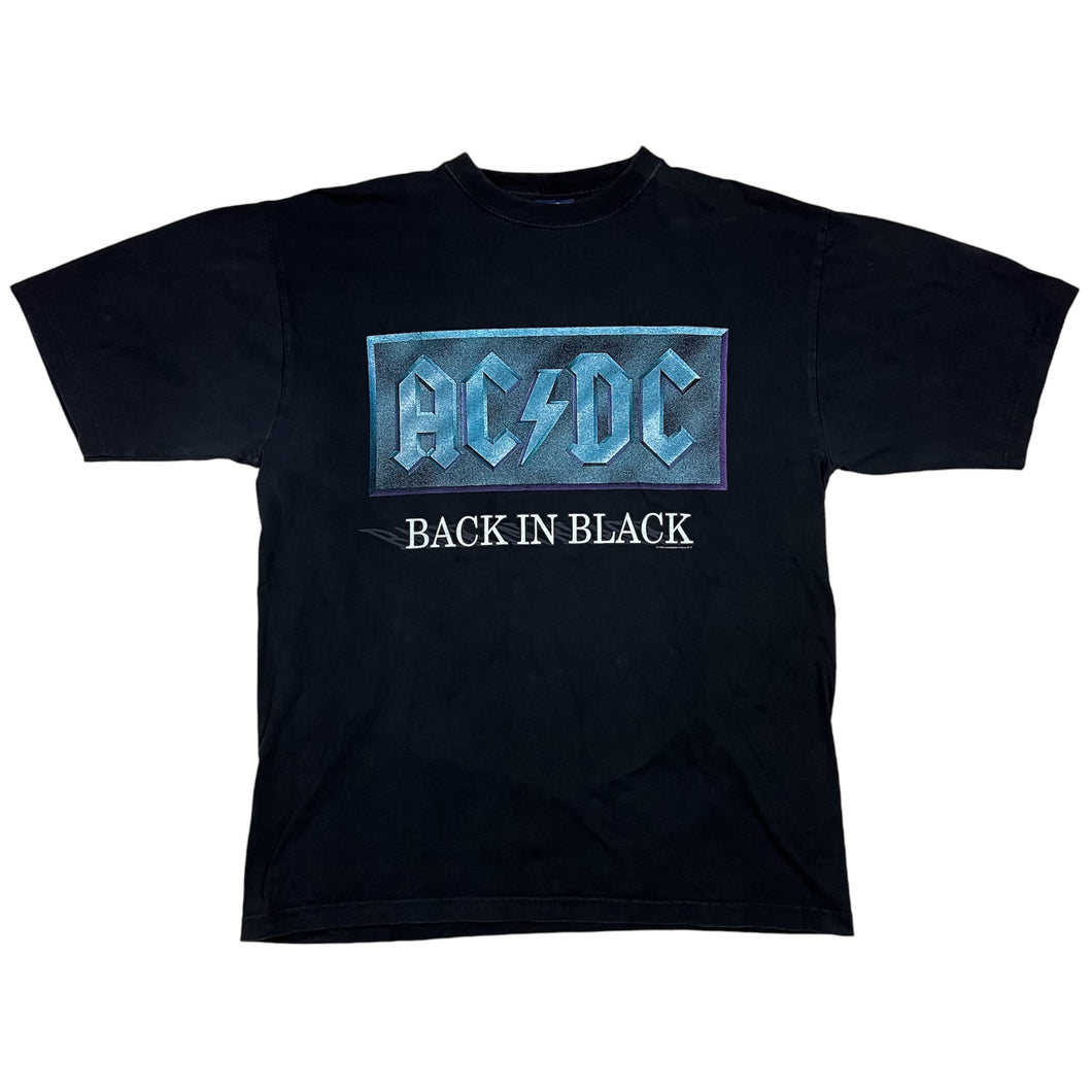 Vintage 1996 AC/DC Back In Black Band Tee