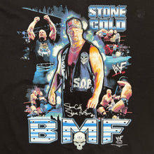 Load image into Gallery viewer, Vintage 2000 WWF Stone Cold Steve Austin BMF Vengeance Wrestling Tee
