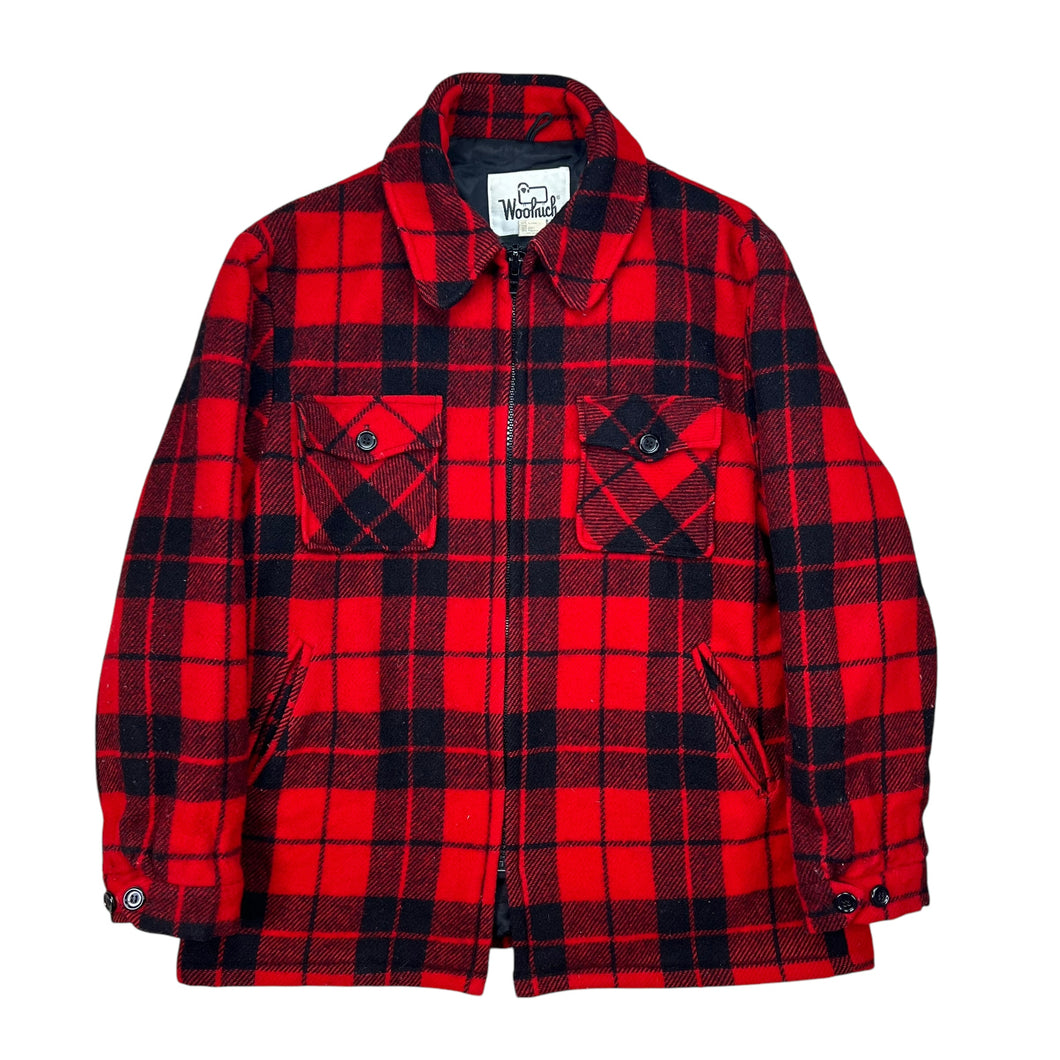 Vintage Woolrich Plaid Zip Up Jacket