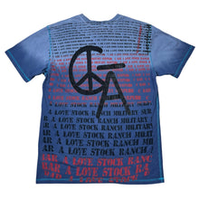 Load image into Gallery viewer, C Bar A Lovestock Ranch By Cristian Audigier Military Surplus AOP Tee
