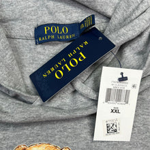 Load image into Gallery viewer, NWT Polo Ralph Lauren Football Bear Long Sleeve Hoodie Tee
