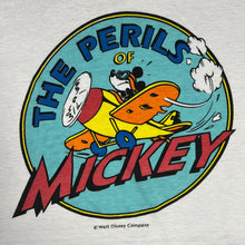 Load image into Gallery viewer, Vintage Disney The Perils Of Mickey Cartoon Promo Tee
