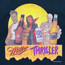 Load image into Gallery viewer, Vintage Miller Thriller Halloween Monsters Beer Promo Tee
