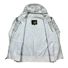 Load image into Gallery viewer, Vintage 2000s Monster Energy News AOP Zip Up Hoodie Sweatshirt
