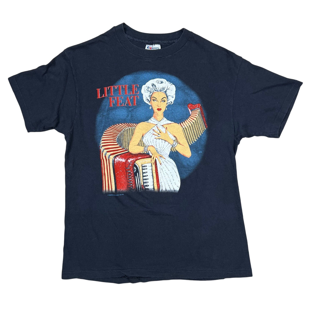 Vintage 1988 Little Feat Roll Right Through The Night Band Tee