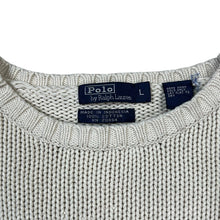 Load image into Gallery viewer, Vintage Polo Ralph Lauren American Flag USA 100% Cotton Knit Sweater
