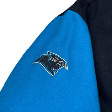 Load image into Gallery viewer, Reebok NFL Carolina Panthers Football Varsity Jacket
