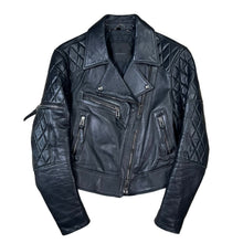Load image into Gallery viewer, Women’s Belstaff Quilted Leather Motorcycle Jacket
