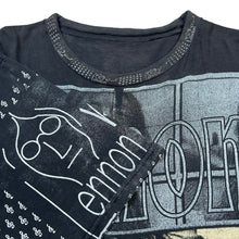 Load image into Gallery viewer, Vintage John Lennon Reel AOP Bootleg Music Tee
