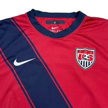 Load image into Gallery viewer, 2011 Nike USMNT Diagonal Stripe Soccer Jersey

