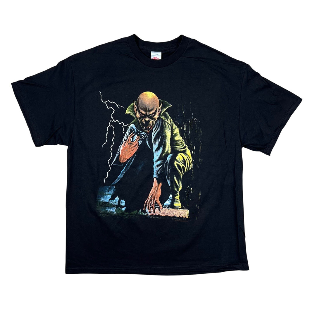 NWOT Nosferatu Vampire Lightning Thunder Sportswear Tee