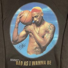 Load image into Gallery viewer, Vintage 1996 Dennis Rodman Bad As I Wanna Be Promo Crewneck Sweatshirt
