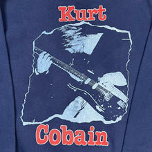 Load image into Gallery viewer, Vintage Kurt Cobain Peace &amp; Music Parking Lot Bootleg Crewneck Sweatshirt
