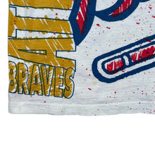 Load image into Gallery viewer, Vintage 1991 Atlanta Braves MLB World Series AOP Tee
