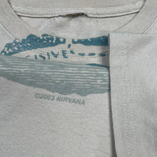 Load image into Gallery viewer, Vintage 2003 Nirvana Vestibule Big Print Band Tee
