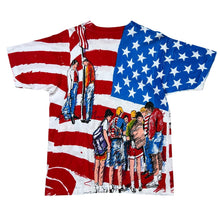Load image into Gallery viewer, Vintage USA See You At The Pole AOP Art Tee
