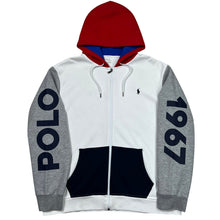 Load image into Gallery viewer, Polo Ralph Lauren 1967 Sleeve Spell Out Zip Up Hoodie Sweatshirt
