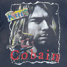 Load image into Gallery viewer, Vintage Kurt Cobain Nirvana MTV Unplugged Euro Bootleg Tee
