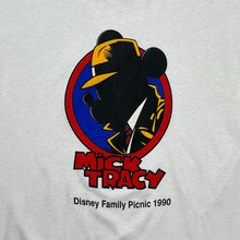 Load image into Gallery viewer, Vintage 1990 Disney Family Picnic Mick Tracy Mickey Mouse Dick Tracy Parody Tee
