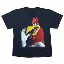 Load image into Gallery viewer, Vintage 1997 Looney Tunes Foghorn Leghorn Blackout Shadow Tee
