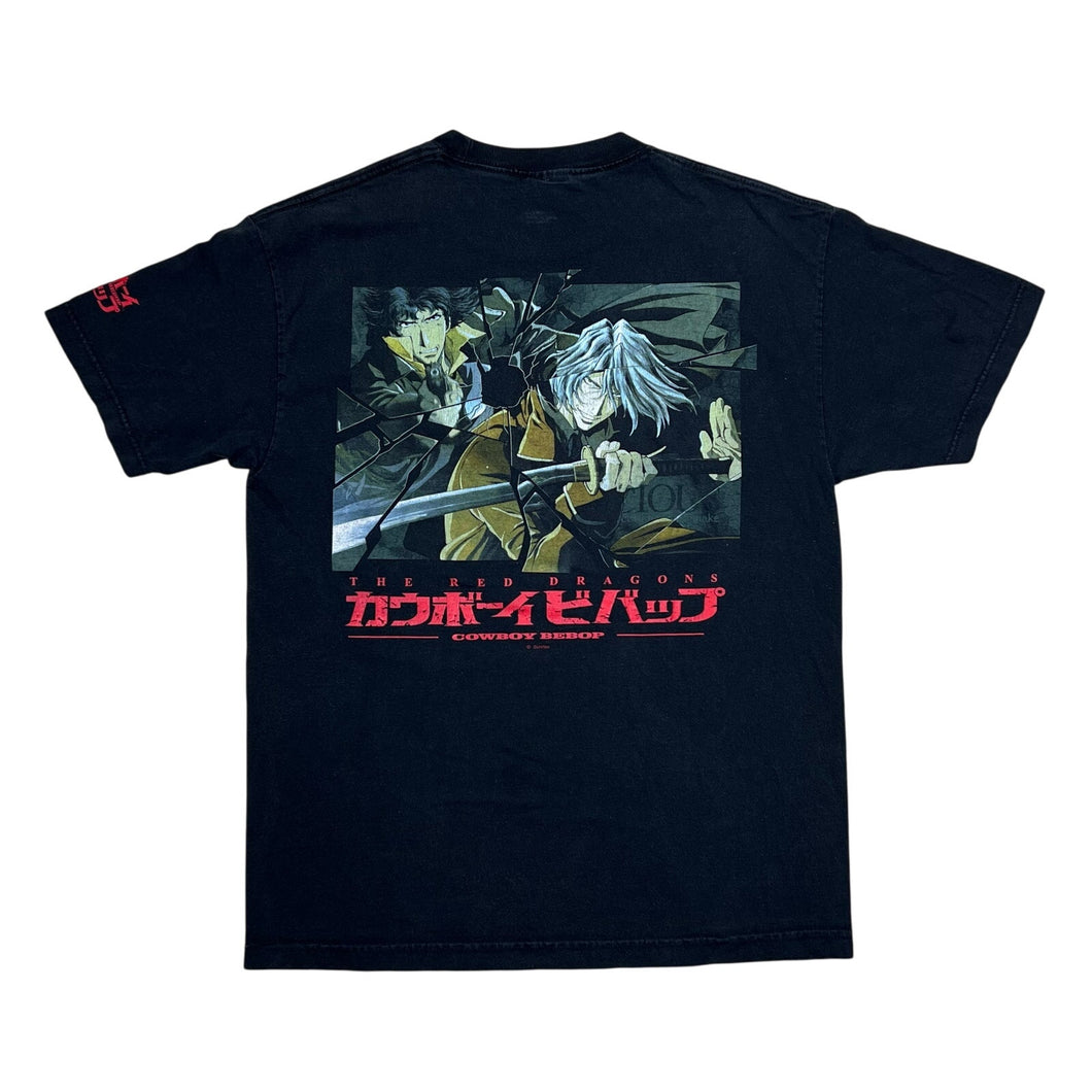 Vintage Cowboy Bebop The Red Dragons Anime TV Show Promo Tee