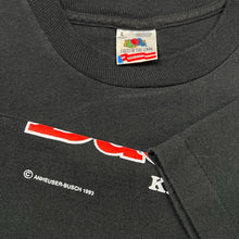 Load image into Gallery viewer, Vintage 1993 Budweiser Clydesdale Mountain Range Beer Promo Tee
