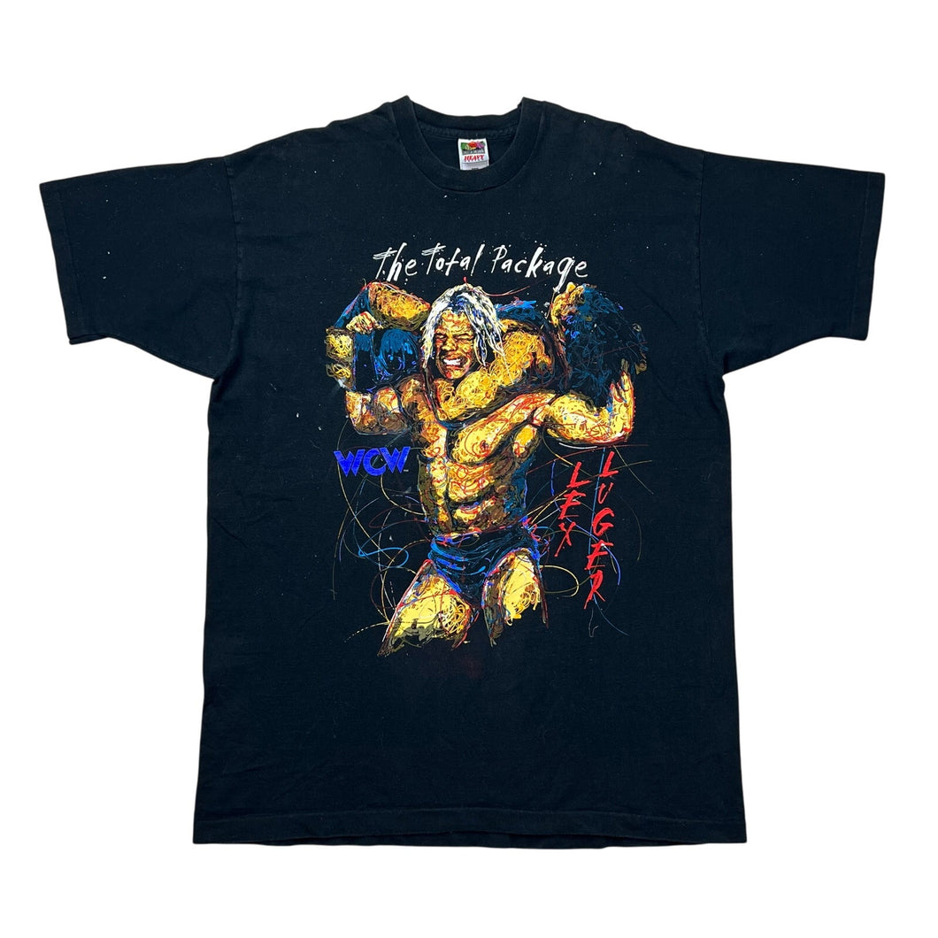 Vintage WCW Lex Luger The Total Package Wrestling Tee