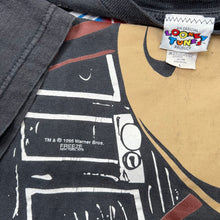 Load image into Gallery viewer, Vintage 1995 Looney Tunes Taz City Neon Lights AOFP Tee
