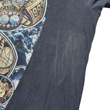 Load image into Gallery viewer, Vintage 1997 Chicago Bulls NBA Champs Parking Lot Bootleg Tee
