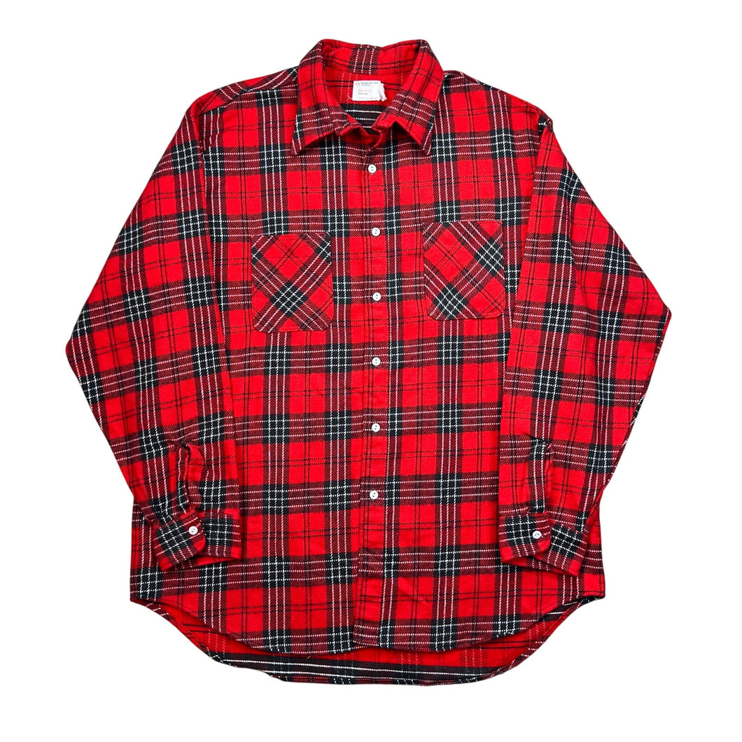 Vintage Big Mac Cotton Button Up Flannel Shirt