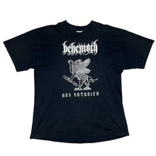 Load image into Gallery viewer, Vintage 1999 Behemoth Ars Satanica Euro Tour Tee
