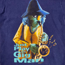 Load image into Gallery viewer, Vintage Muppets Electric Mayhem Zoot Play The Gig Promo Tee
