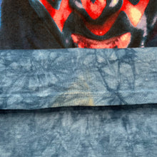 Load image into Gallery viewer, Vintage Liquid Blue Darth Maul Star Wars Movie Promo Tie Dye Tee
